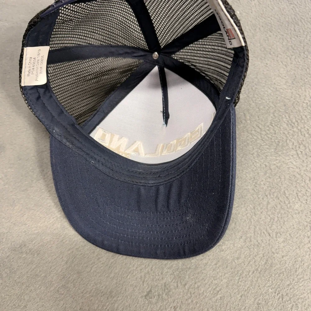 Legoland California Trucker Hat Youth Blue Navy Black Mesh Snapback Baseball Cap